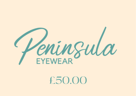 Peninsula Eyewear Gift Card valued at £50 for sunglasses purchase